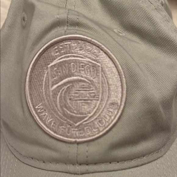 Beige San Diego Wave FC logo Baseball Cap - Picture 2 of 6